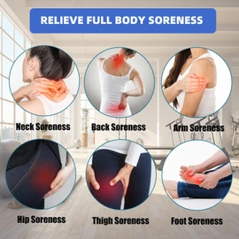 Professional Back, Neck and Shoulder Massager - Massage Hook, Back Massage Tool, Pressure Point Massage, Trigger Point Massage Tool, Theracane Massage Tool, Back Scratcher, Deep Muscle Massage(Black)
