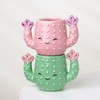 Apa la Papa, Funny Cactus Ceramic Planter, 5 x 3