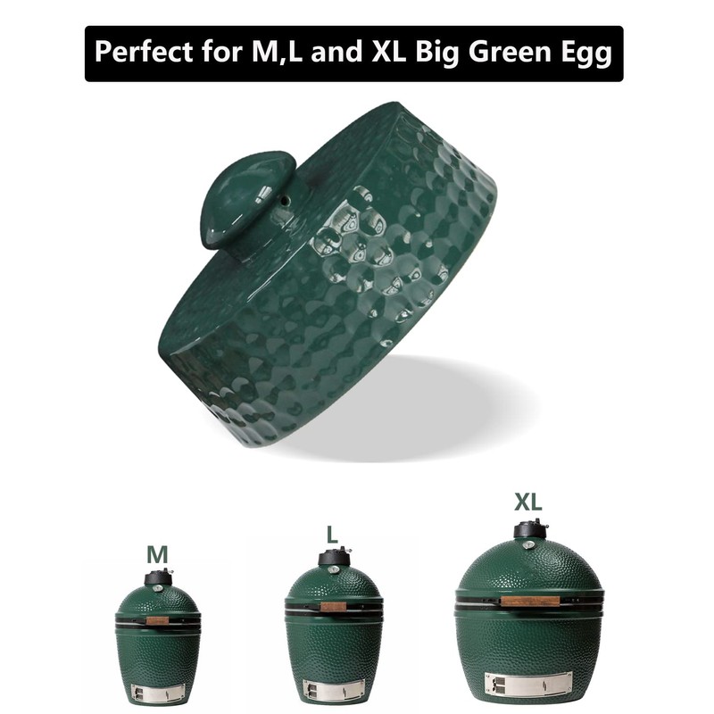 DOLAMOTY Accessories for Big Green Egg, Top Damper Cap for