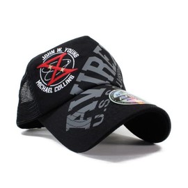 AVIREX Avilex Men's Hat, Mesh Cap, Large Sizes, XL, SPACE PROJECT, Popular, Trend Brand, Spring, Summer, Autumn, Fall, Father's Day, Gift, Men's, Black