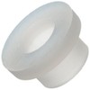 Nylon 6/6 Shoulder Washer, 0.14" Hole Size, 0.1400" ID, 0.1250"