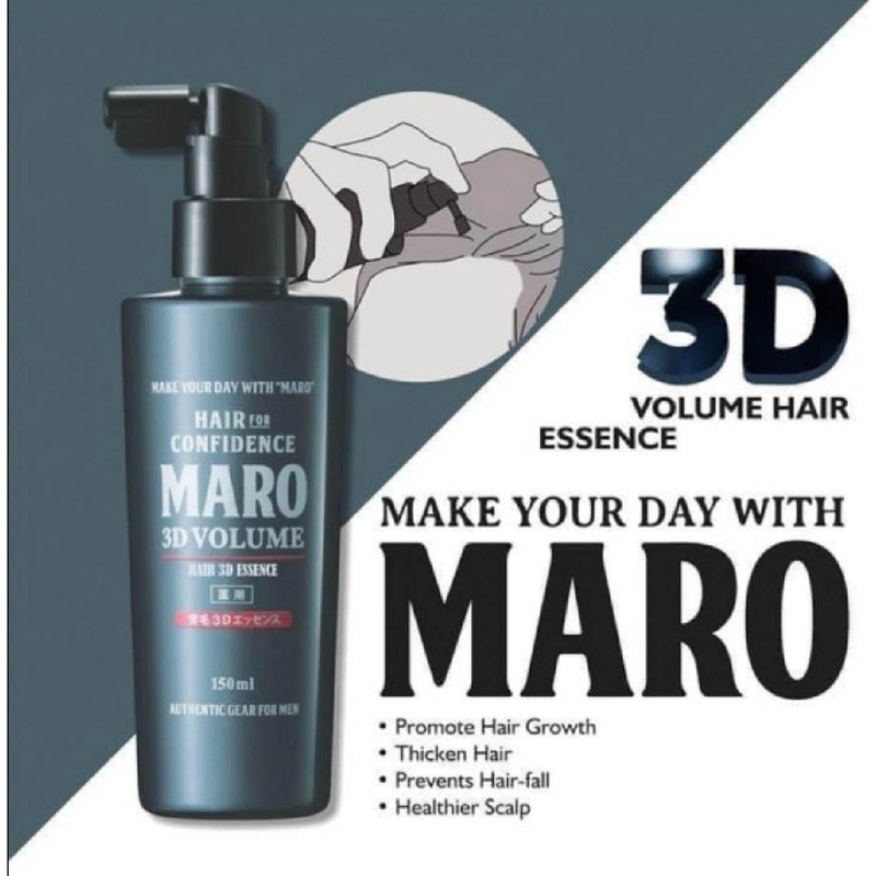 [Set Sale] Storia Maro Medicated Hair Growth 3D Essence 5.1