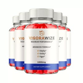 Vigorawize 5-Pack VigoraWize Gummies, Vigorawize Advanced Performance Gummies - 300 Gummies