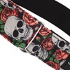 Snootiful Hound Padded Martingale Collar - Skulls & Roses -
