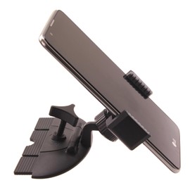 Car Mount CD Slot Holder Compatible with LG G8X ThinQ/V60 ThinQ 5G, Cradle Swivel Dock Strong Grip CD Player Slot