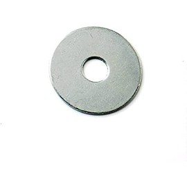 Merriway BH06113 (50 Pcs) Penny Repair Mudguard Fender Washer 19mm Diameter x 5mm Hole - Pack of 50 Pieces