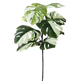 Green Boutique Planta Artificial Premium sin Maceta Variedad Hojas (Monstera Pinta)                                                                   