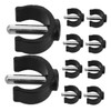 ORFOFE 10pcs Buckle for Walking Sticks Easy to Install Non-