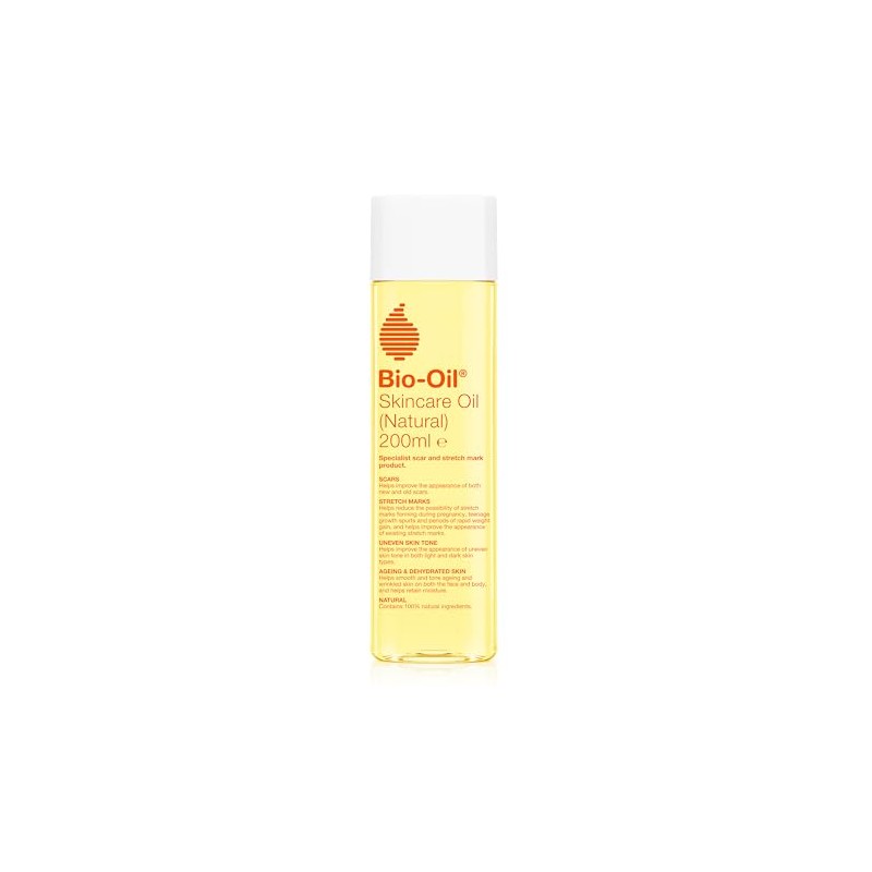 Bio-Oil Natural Skincare Oil for Scars and Stretch Marks, 200ml
