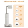 Toilet Paper Holder Stand, Free Standing Toilet Paper Roll Holder