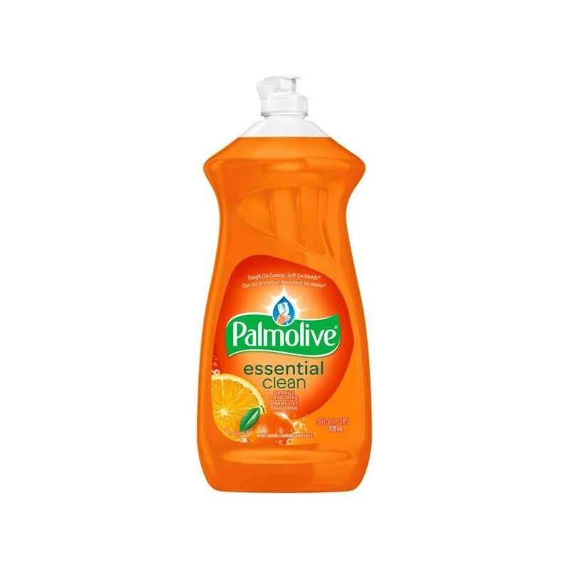 Palmolive Essential Clean Dishwashing Liquid Value Pack, Orange Tangerine -