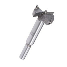 TOP-VIGOR 30mm Forstner Drill Bit, Tungsten Carbide Wood Auger Drill Bit Hole Saw Opener for Woodworking Hinge Hole Drilling Boring Bit Cutter Grey
