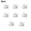Self Adhesive Curtain Rod Holder Clips for Wall Mounting –
