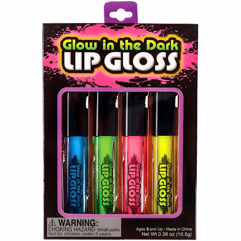 Rhode Island Novelty Assorted Color Glow In The Dark Lip