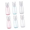 PACKOVE 6Pcs Travel Lotion Containers Compact Empty Spray Bottles for