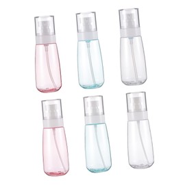 PACKOVE 6Pcs Travel Lotion Containers Compact Empty Spray Bottles for Watering Durable Petg Lightweight Reusable Sub Bottles for Go Use