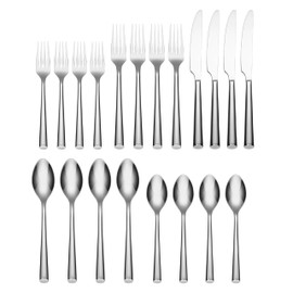 Cambridge Silversmiths Gilda Mirror 20-Piece Flatware Set, Service for 4
