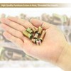 Kindroufly 152 Pieces 1/4"-20, 5/16"-18 Threaded Inserts, Nut Inserts, Wood