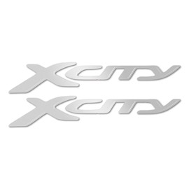 labelbike - Stickers 3D WRITTEN for SCOOTER compatible with YAMAHA X-CITY 250 SILVER