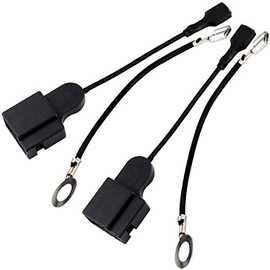 FARBIN Car Horn Special Plug Compatible with Toyota Adapter Wiring Harness Pigtail Socket Car Horn Connector Harnesses Cable 2Pcs