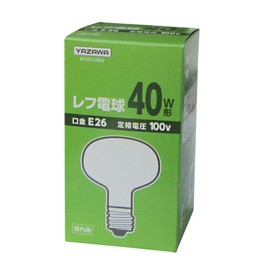 Yazawa Corporation RF100V 38W Reflex Incandescent Lamp, 40 W Type, Diameter 2.4 inches (60 mm)