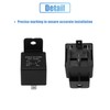 X AUTOHAUX Dual Electric Fan Relay Kit with Thermostatic Sensor