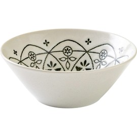 Minorutouki Small Bowl Moroccan White S (Diameter 5.3 inches (13.5 cm)