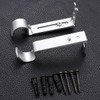 VORCOOL 2PCS Adjustable Curtain Rod Brackets Curtain Drapery Ring Hook