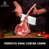 Importeek 15pz Cuchillo Taquero Hacha Carnicero Cocina Chef 7''