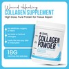 Wound Care Plus Collagen Peptides Powder Unflavored - Grass-Fed Hydrolyzed
