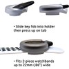 Keysy Key Fob Holder for Watch Band RFID (Clear)