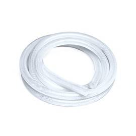 HPS 1/2" ID Clear high temp reinforced silicone heater hose 10 feet roll, Max Working Pressure 80 psi, Max Temperature Rating: 350F, Bend Radius: 2-1/2"