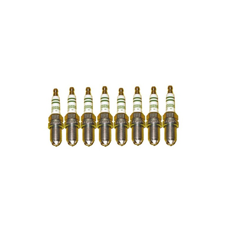 Bosch OEM 8 pcs. Spark Plug Set - 0242235715 /