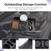 LUWU Lower Console Organizer Compatible with 2025 Hyundai Tucson Accessories