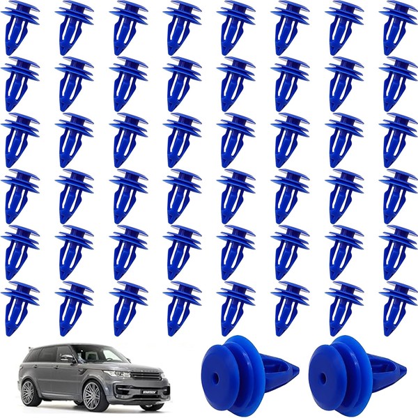 Aiyraa 50 Pcs LR027255 Wheel Arch Trim Clips, Plastic Push