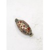 Unbranded Beads Red Stone Middle Eastern Silver Triangle Beads 28mm
