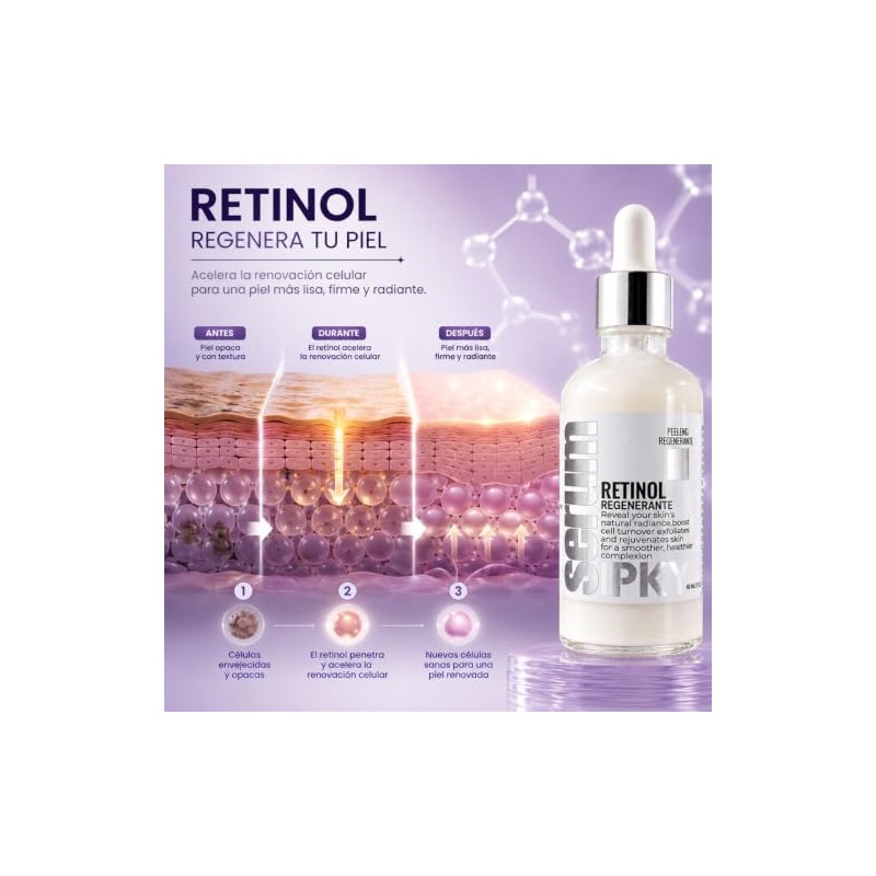 Serum de RETINOL Regenerante 50 ml.