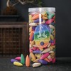 200 PCS Backflow Incense Cones for Waterfall Incense Burner, Mixed