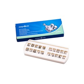 20PCS/Pack Dental Orthodontic Metal Mini Bracket Braces (ROTH 022.3)