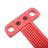 T Ruler, T-Shaped Hole Measuring Ruler, Hole Woodworking, Aluminium Scoring
