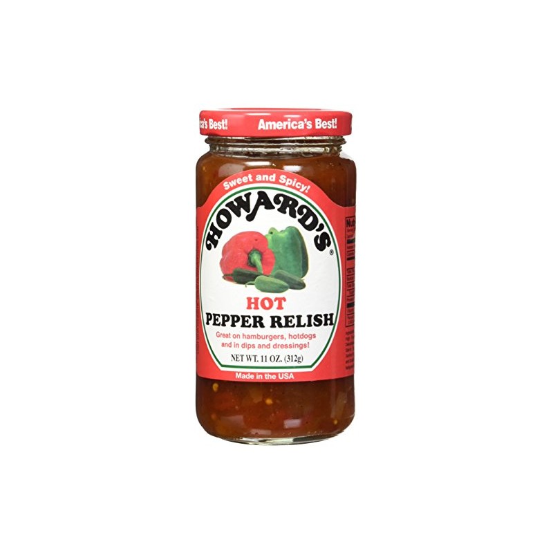 Relish Hot Pepper 11 Ounces (Case of 6)