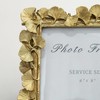 Gold Ginkgo Leaf Vintage Picture Photo Frames 6x8 IN