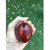 G.I.I Natural Red and Orange Carnelian Agate, Puffy Heart, Healing