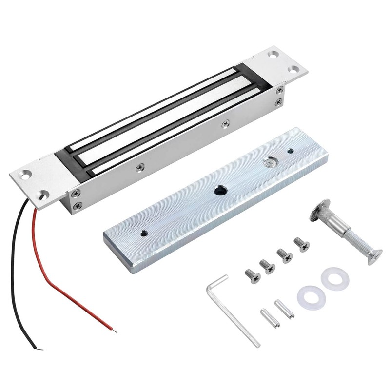 Electromagnet Flush Mount 280KG 600LBS Holding Force Embed Electric Magnetic
