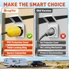 50AMP RV Power Cord Twist Lock Plug with Locking Ring