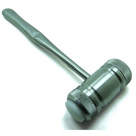 3 Pcs Superior Dental Mallet 7.5" Head 7.29oz W/ 2 Replaceable Nylon Caps Hammer Orthodontics Instruments