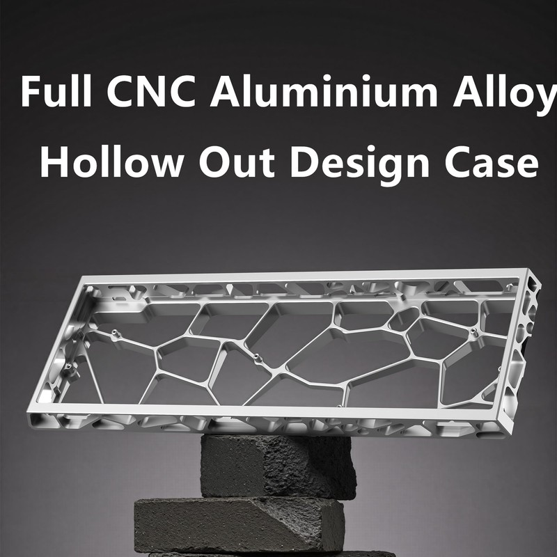 BOYI H60 Aluminum Keyboard Case, DIY 60% Mechanical Keyboard Shell,