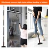 Gomake Extendable Floor Scraper Heavy Duty 6" Wide Razor Blade