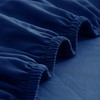 AMEHA Extra Deep Single Fitted Sheet 40cm/16 Inches – Navy