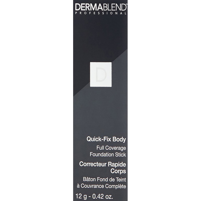 Dermablend Quick-Fix Body Makeup Full Coverage Foundation Stick, Water-Resistant Body